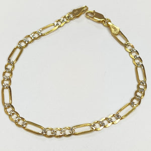 PULSERA 3X1 14K 18 CM 3.9 GR (NUEVO)