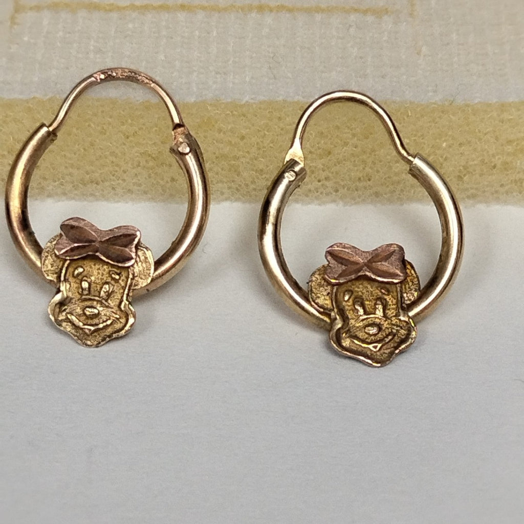 ARRACADAS PAR ORO 10 K 1,60 GRMS (SEMINUEVO)