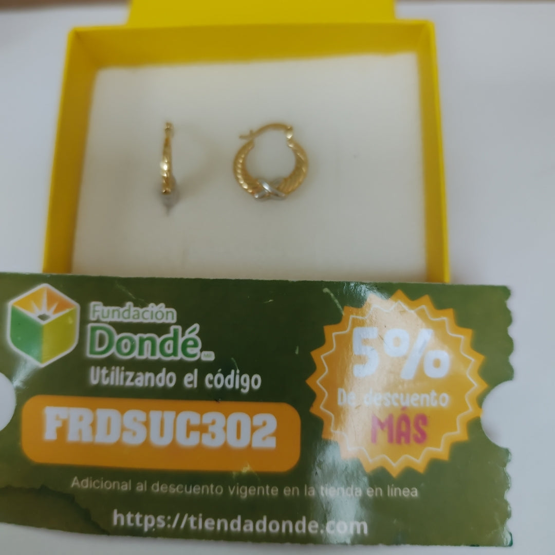 ARRACADAS ORO 14K 1.3 (NUEVO)