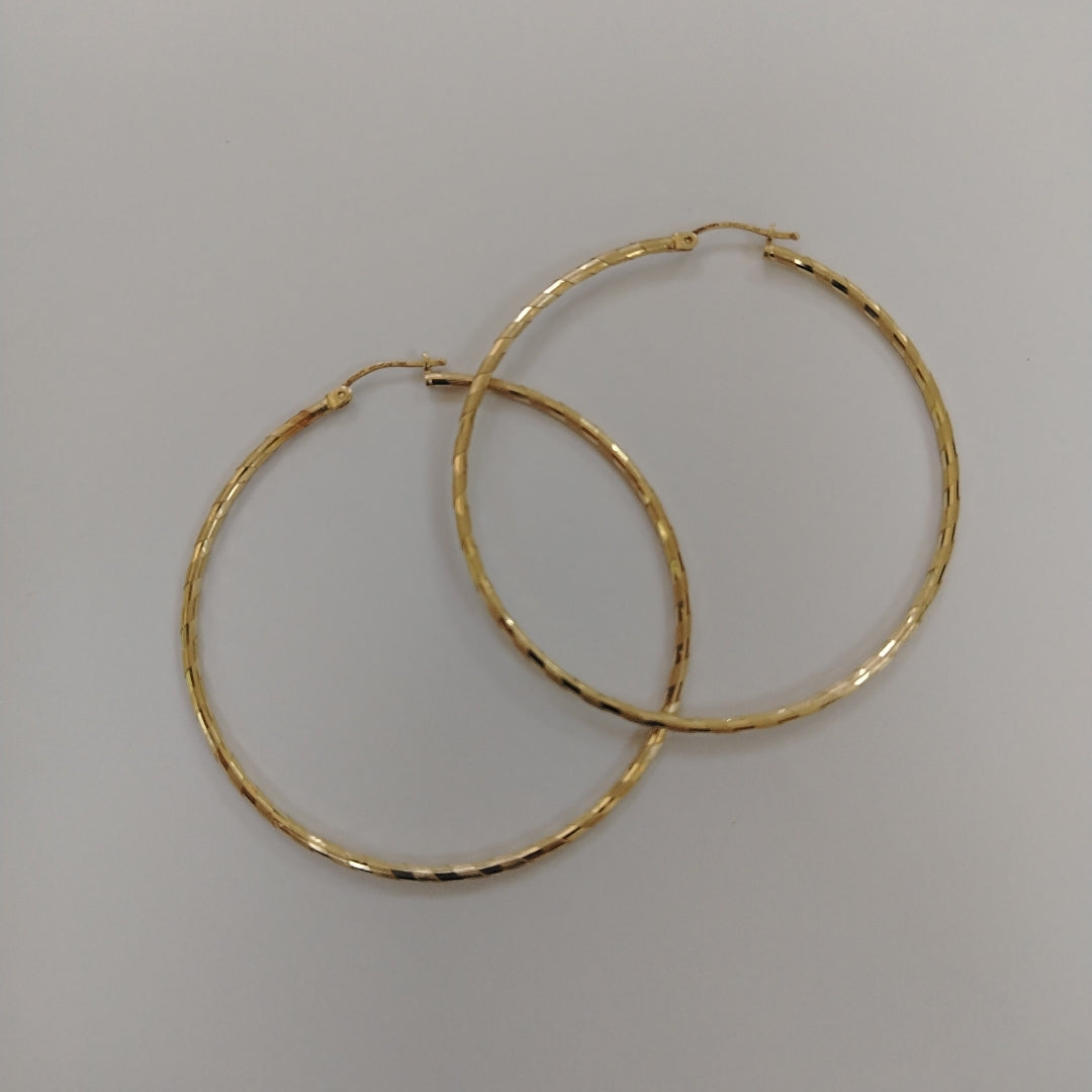 ARRACADAS PAR ORO 10 K 5,40 GRMS (SEMINUEVO)