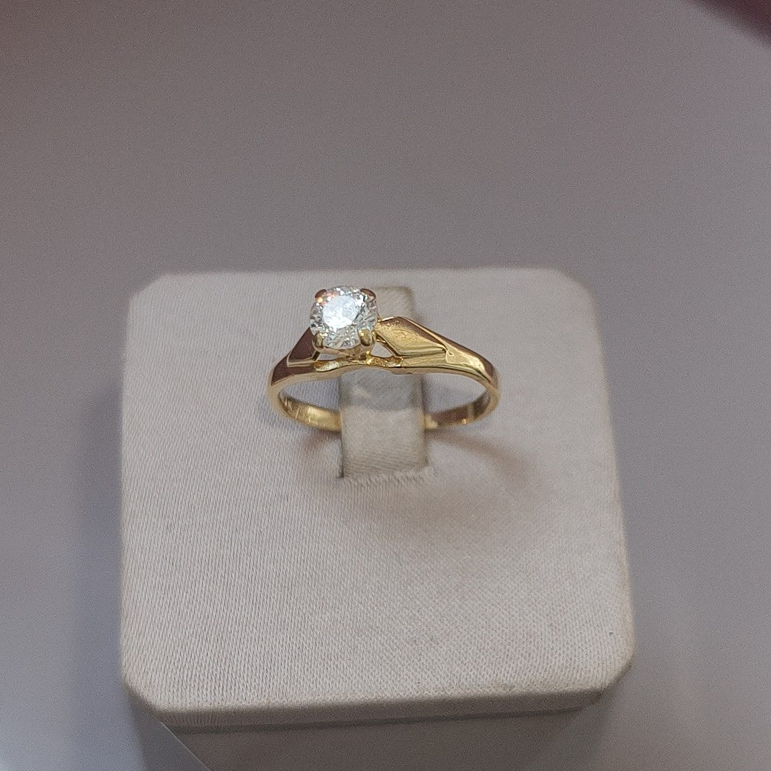 SOLITARIO ORO 14 K 2 GRMS (SEMINUEVO)