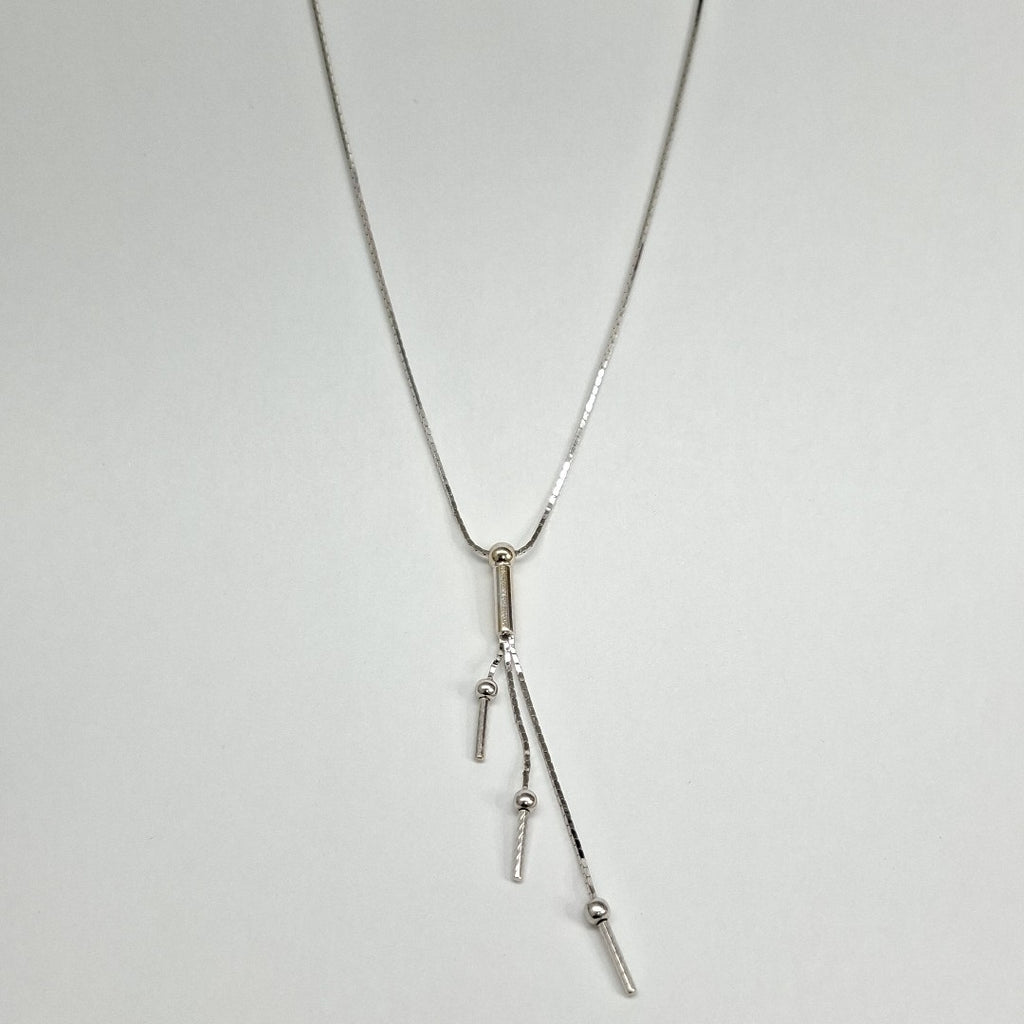 GARGANTILLA ORO, ORO BLANCO 14 K 4.7 GRMS (SEMINUEVO)