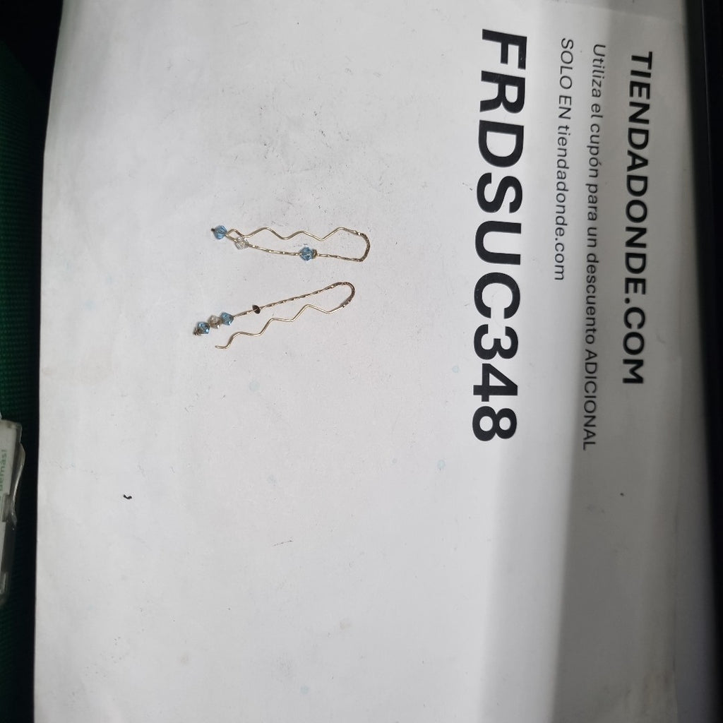 VIOLADORES PAR ORO 14 K 1,30 GRMS (SEMINUEVO)
