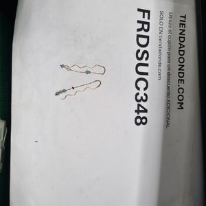 VIOLADORES PAR ORO 14 K 1,30 GRMS (SEMINUEVO)