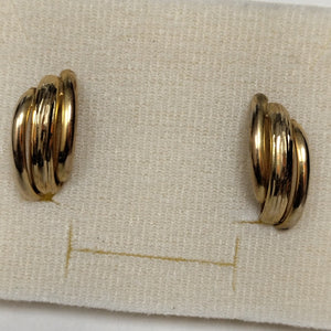 ARRACADAS PAR ORO 10 K 3,30 GRMS (SEMINUEVO)