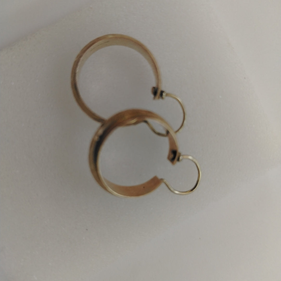 ARRACADAS PAR ORO 8 K 2,70 GRMS (SEMINUEVO)
