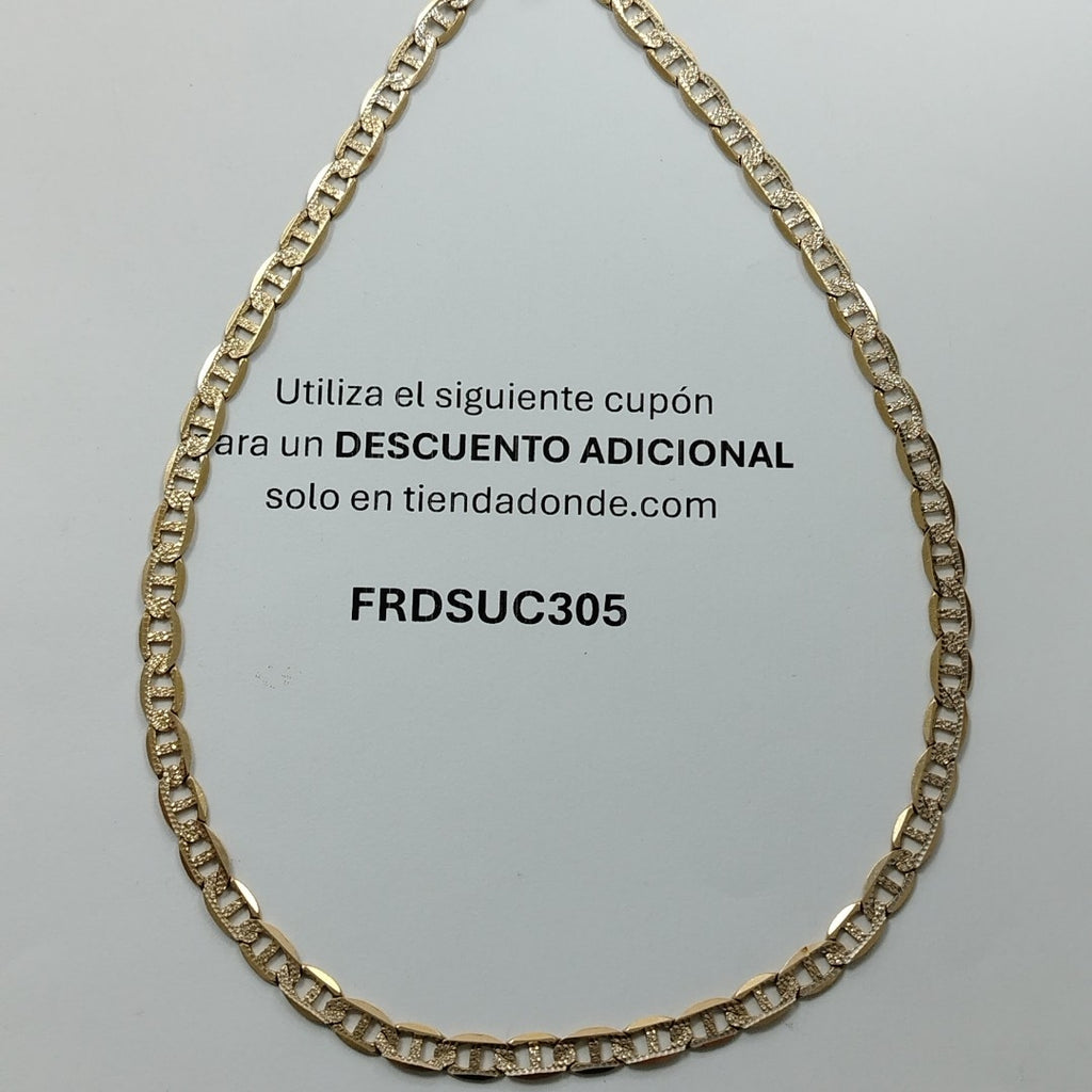 CADENA ORO 14 K 21.8 GRMS (SEMINUEVO)