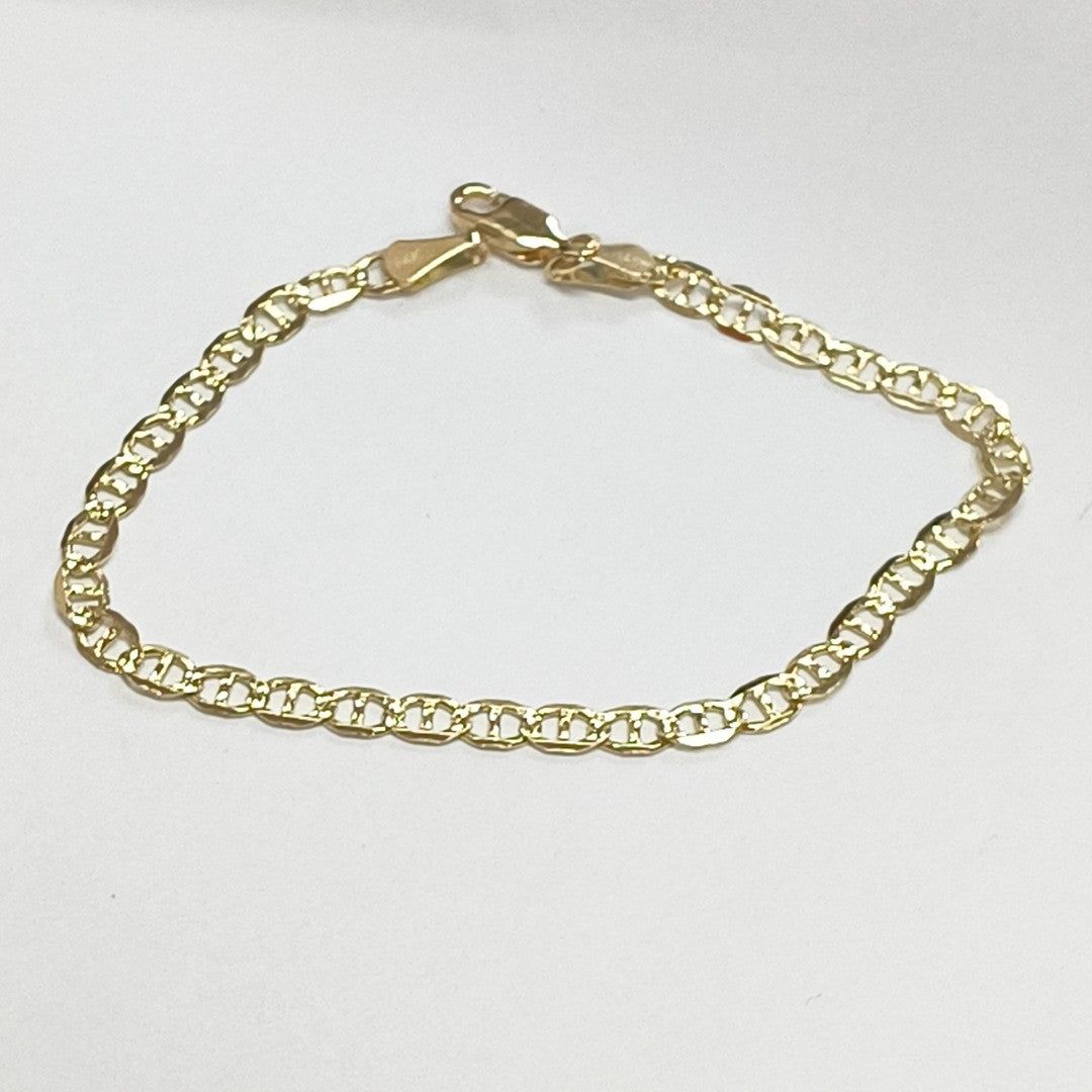 PULSERA GUCHI 14K 18 CM 3.3 GR (NUEVO)