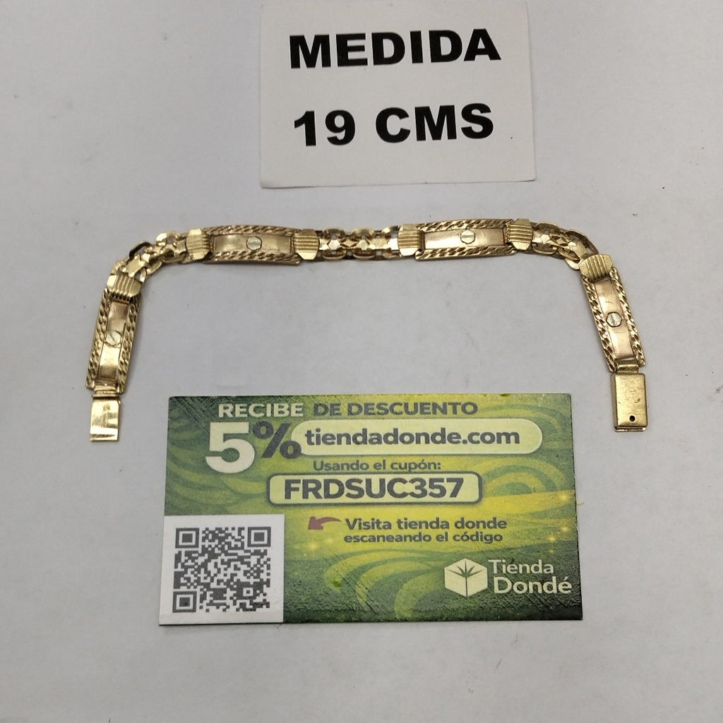 PULSERA ORO 10 K 10.2 GRMS (SEMINUEVO)
