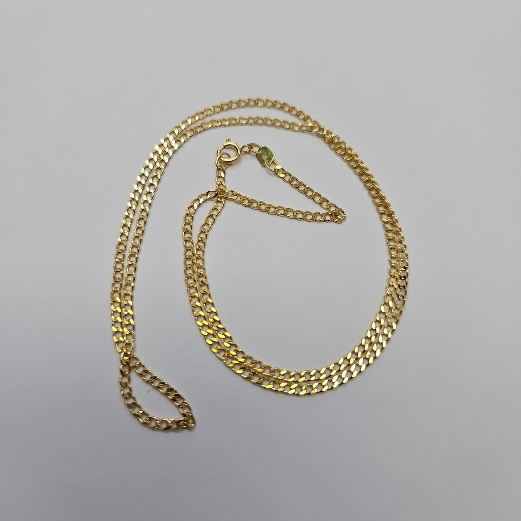 CADENAS BARBADA AMARILLA ORO 14K 1.9 (NUEVO)