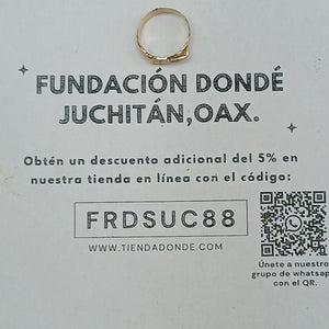 ANILLO ORO 10 K 1.1 GRMS (SEMINUEVO)