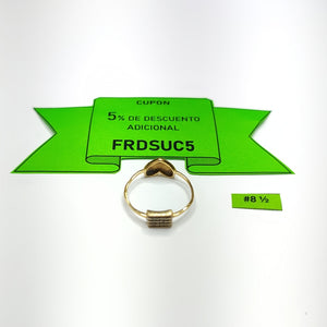 ANILLITO ORO 14 K 1.4 GRMS (SEMINUEVO)