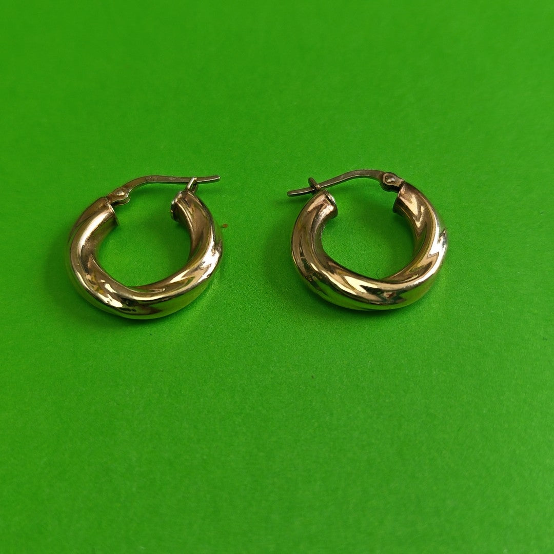 ARRACADAS PAR ORO 14 K 2,40 GRMS (SEMINUEVO)