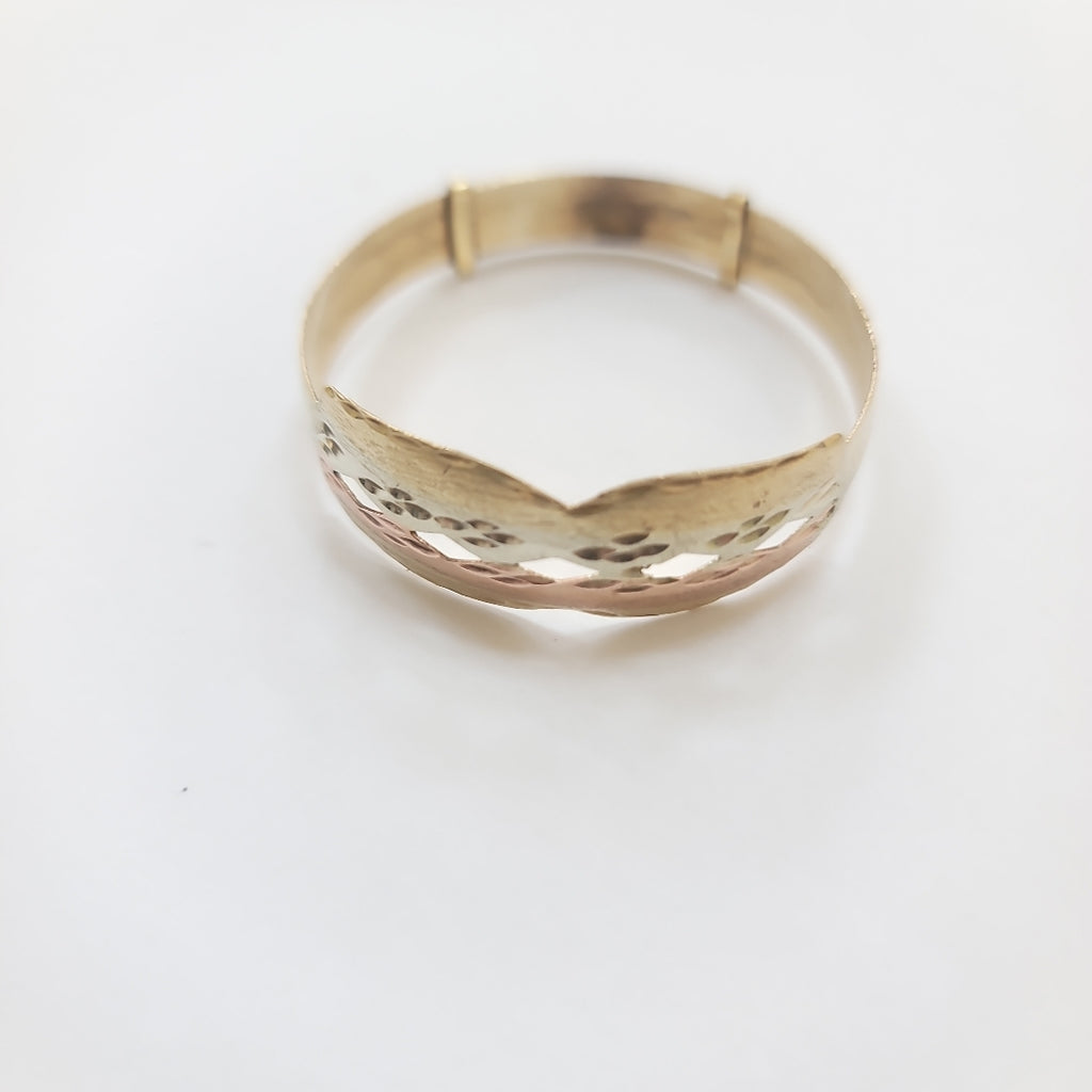 PULSERA RIGIDA ORO 10 K 7.5 GRMS (SEMINUEVO)