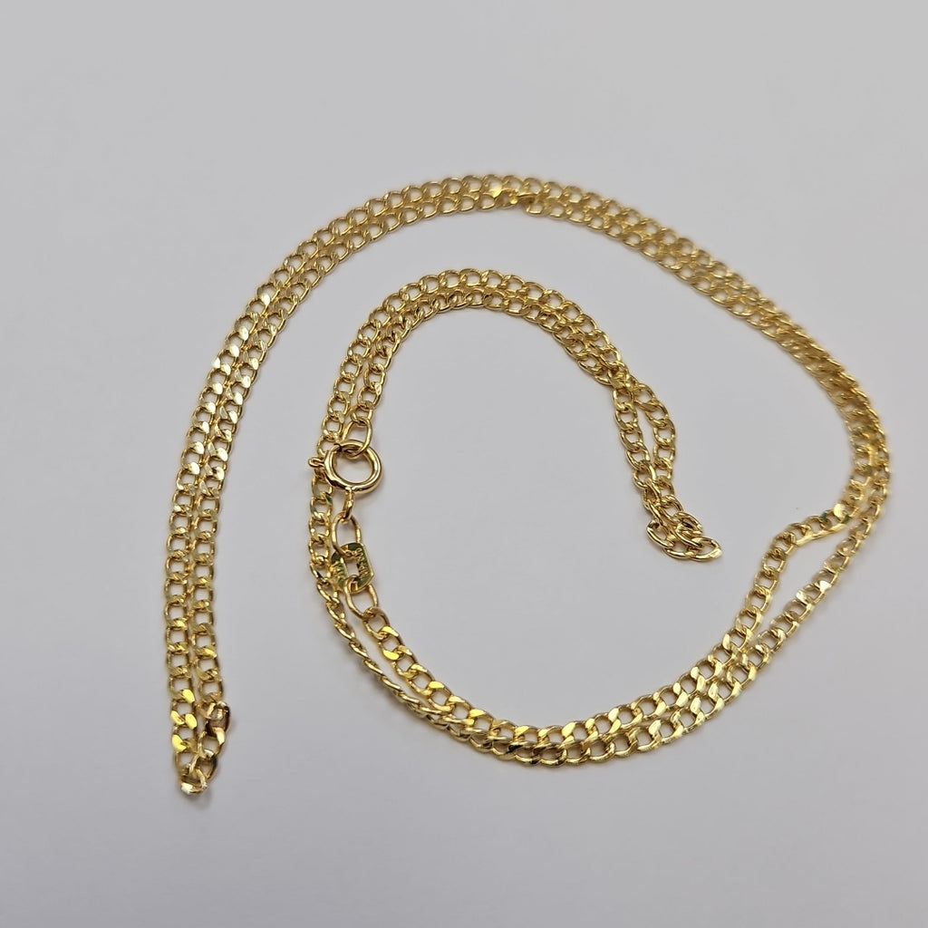CADENAS BARBADA AMARILLA ORO 14K 1.9 (NUEVO)