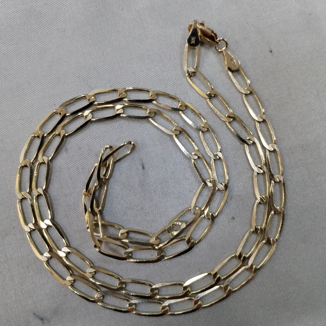 CADENA ESLABON 14K 60 CM 11.9 GR (NUEVO)