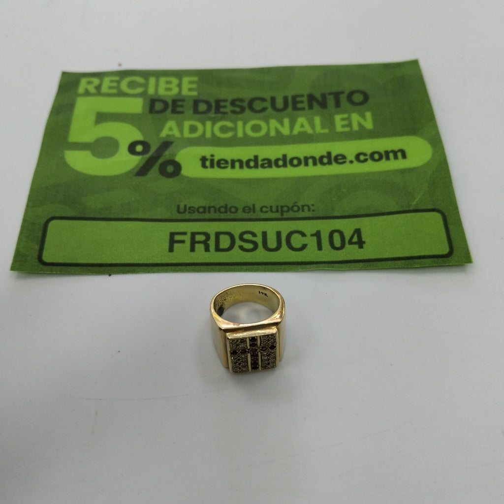 ANILLO ORO 14 K 9.4 GRMS (SEMINUEVO)