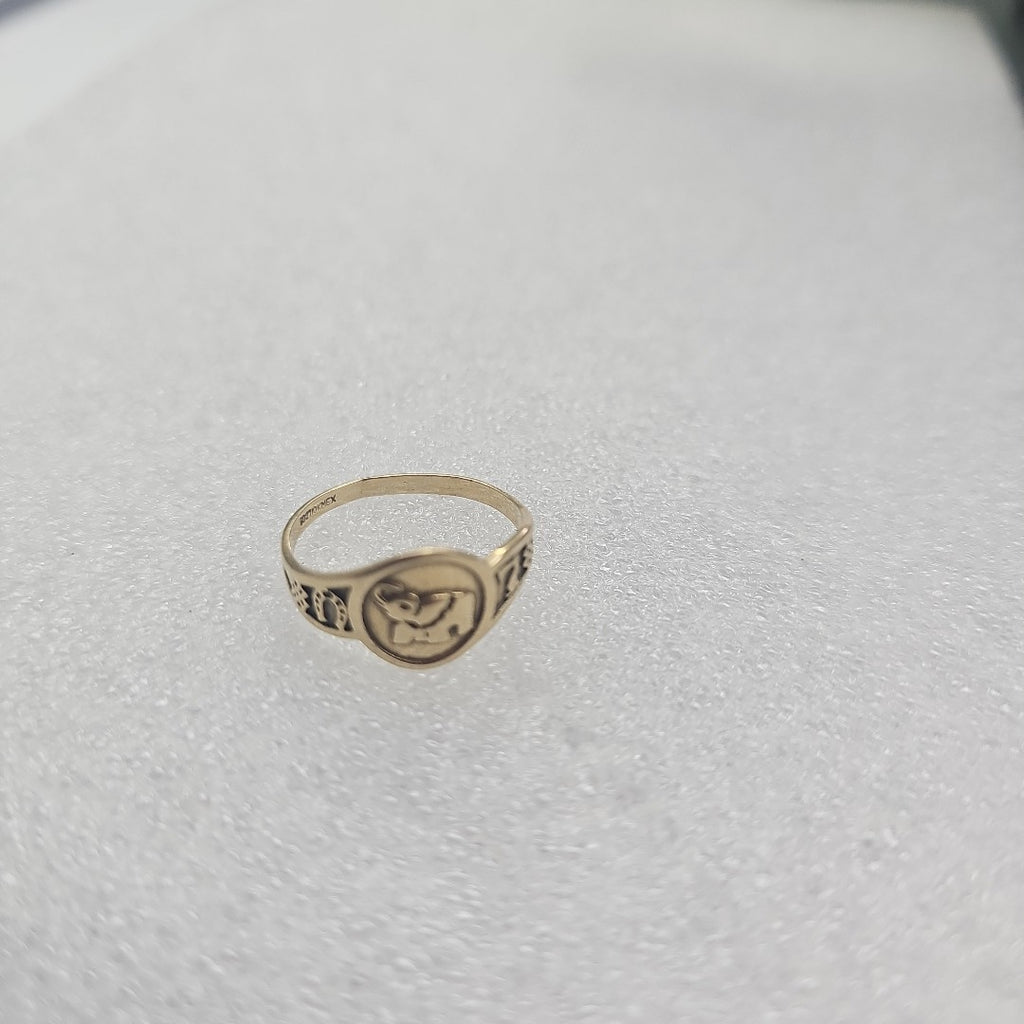 ANILLO ORO 10 K 2.3 GRMS (SEMINUEVO)