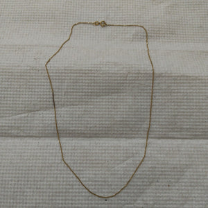 CADENA ORO 14 K 0,90 GRMS (SEMINUEVO)
