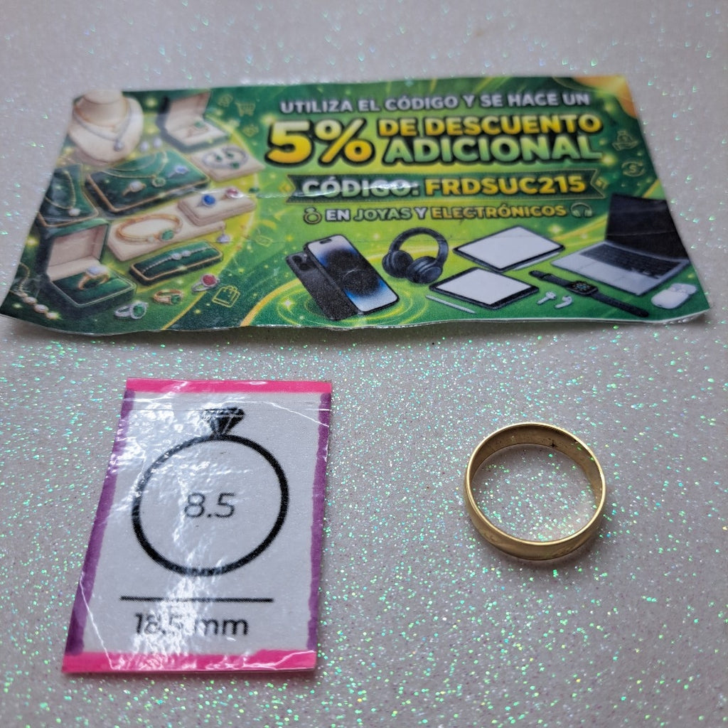 ARGOLLA ORO 10 K 1.9 GRMS (SEMINUEVO)