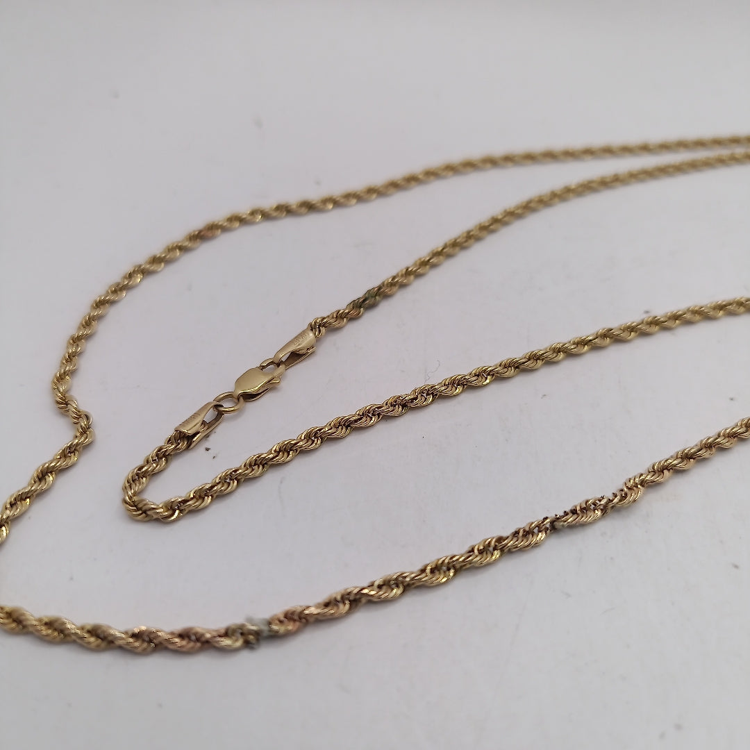 CADENA ORO 14 K 3.6 GRMS (SEMINUEVO)