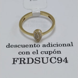 ANILLOS DAMA ORO 14K 2 (NUEVO)