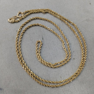 CADENA TORZAL 10K 55 CM 4.5 GR (NUEVO)