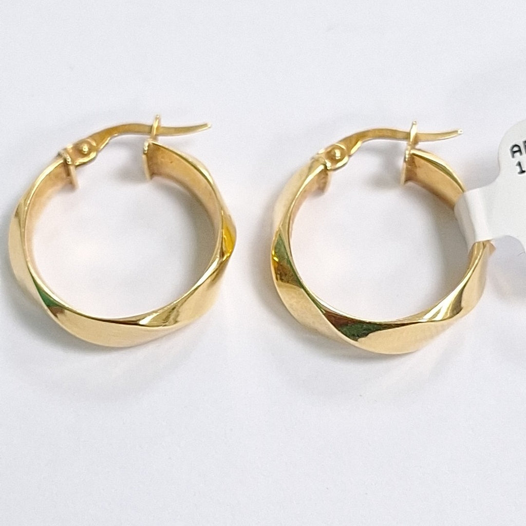 ARRACADAS PAR ORO 14 K 2.2 GRMS (SEMINUEVO)