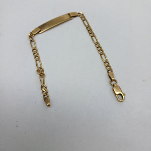 ESCLAVA ORO 14 K 3.2 GRMS (SEMINUEVO)