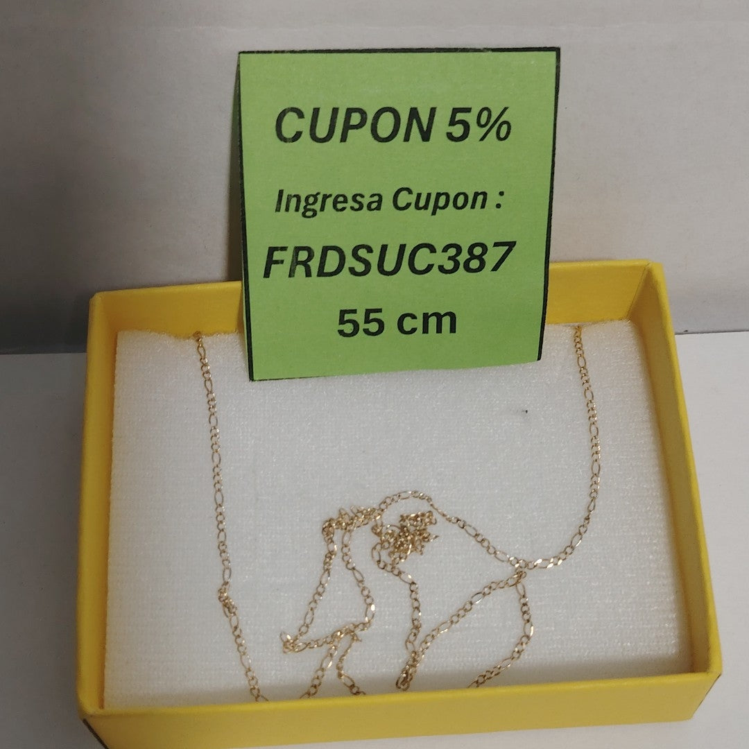 CADENA ORO 14 K 1.4 GRMS (SEMINUEVO)