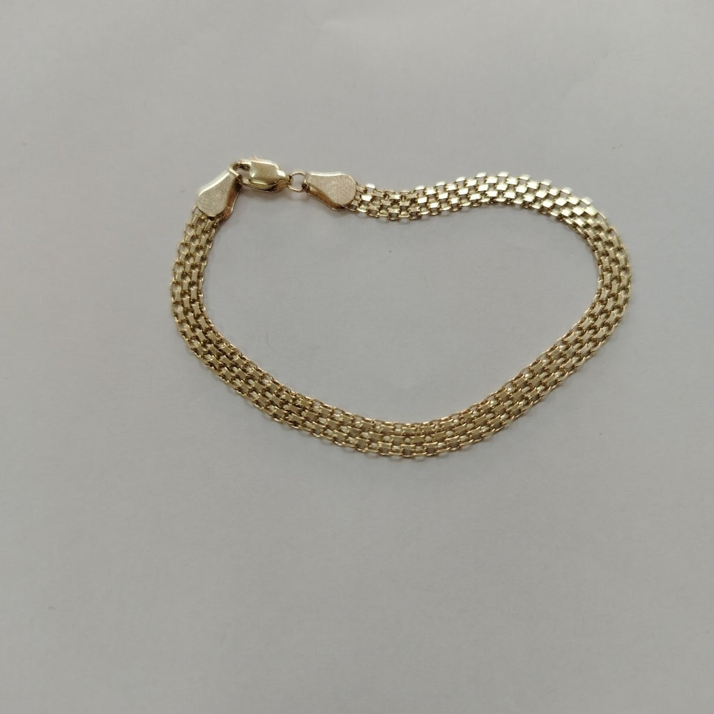 PULSERA ESPECIAL 14K 18 CM 4.7 GR (NUEVO)