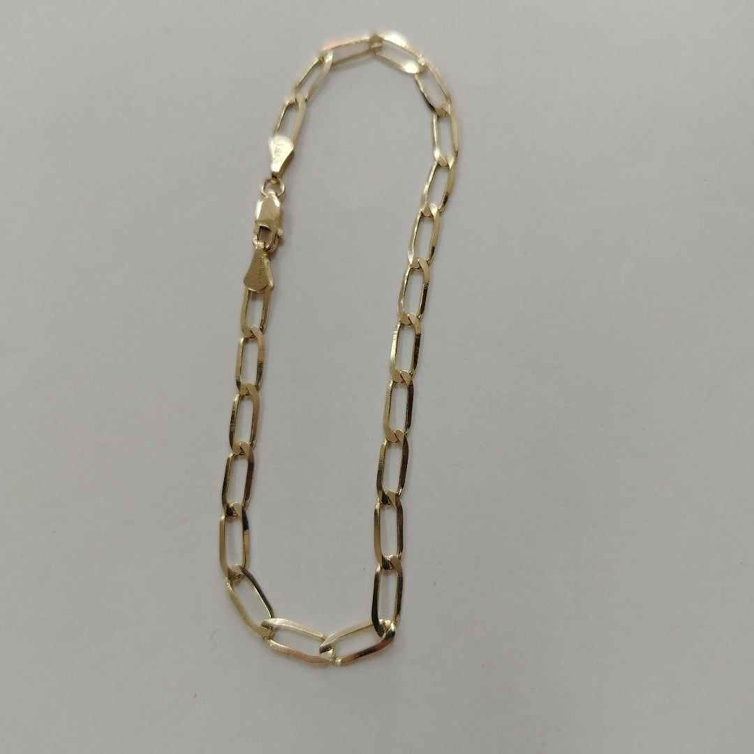 PULSERA ESLABON 14K 21 CM 4.3 GR (NUEVO)