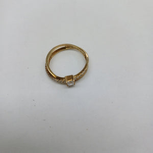 ANILLO ORO 10 K 1.8 GRMS (SEMINUEVO)