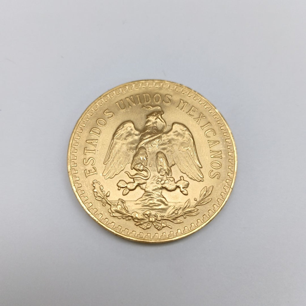 K1 41.6 GRMS 21 K IDENTIFICACIÓN MONEDA NOMINATIVA MONEDAS PESOS 50 PESO (SEMINUEVO)