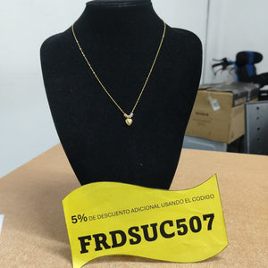 GARGANTILLA ORO 14 K 1.5 GRMS (SEMINUEVO)