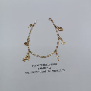 PULSERA ORO 10 K 3.7 GRMS (SEMINUEVO)