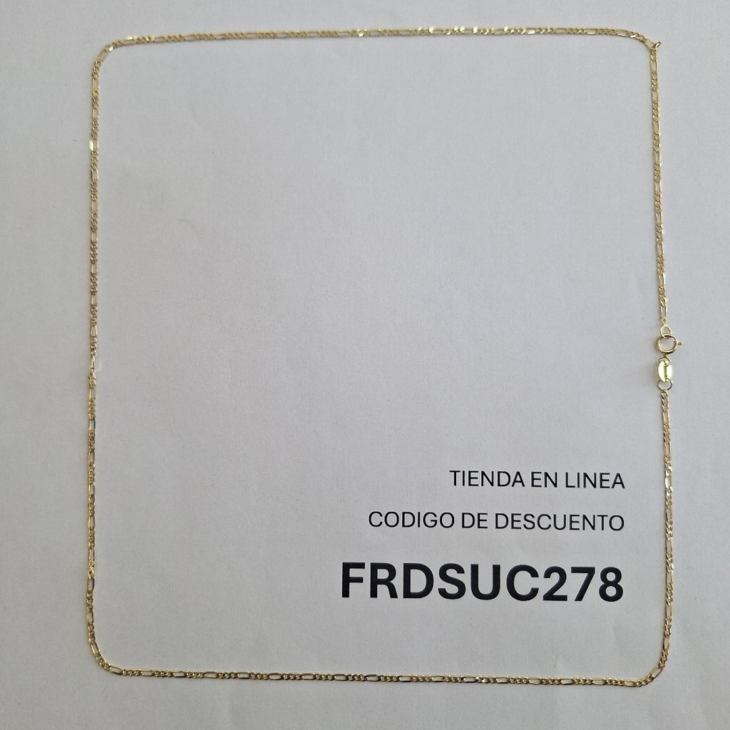 CADENAS CARTIER 3 1 AMARILLA ORO 14K 2.2 (NUEVO)