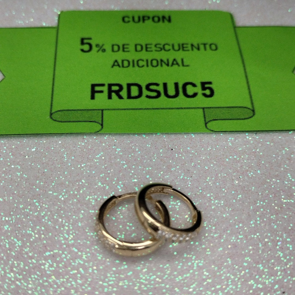 HUGGIES ORO 14K 1.5 (NUEVO)