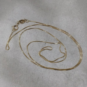 CADENA VENECIANO 14K 55 CM 1.7 GR (NUEVO)