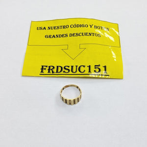 ANILLO ORO 14 K 2,40 GRMS (SEMINUEVO)