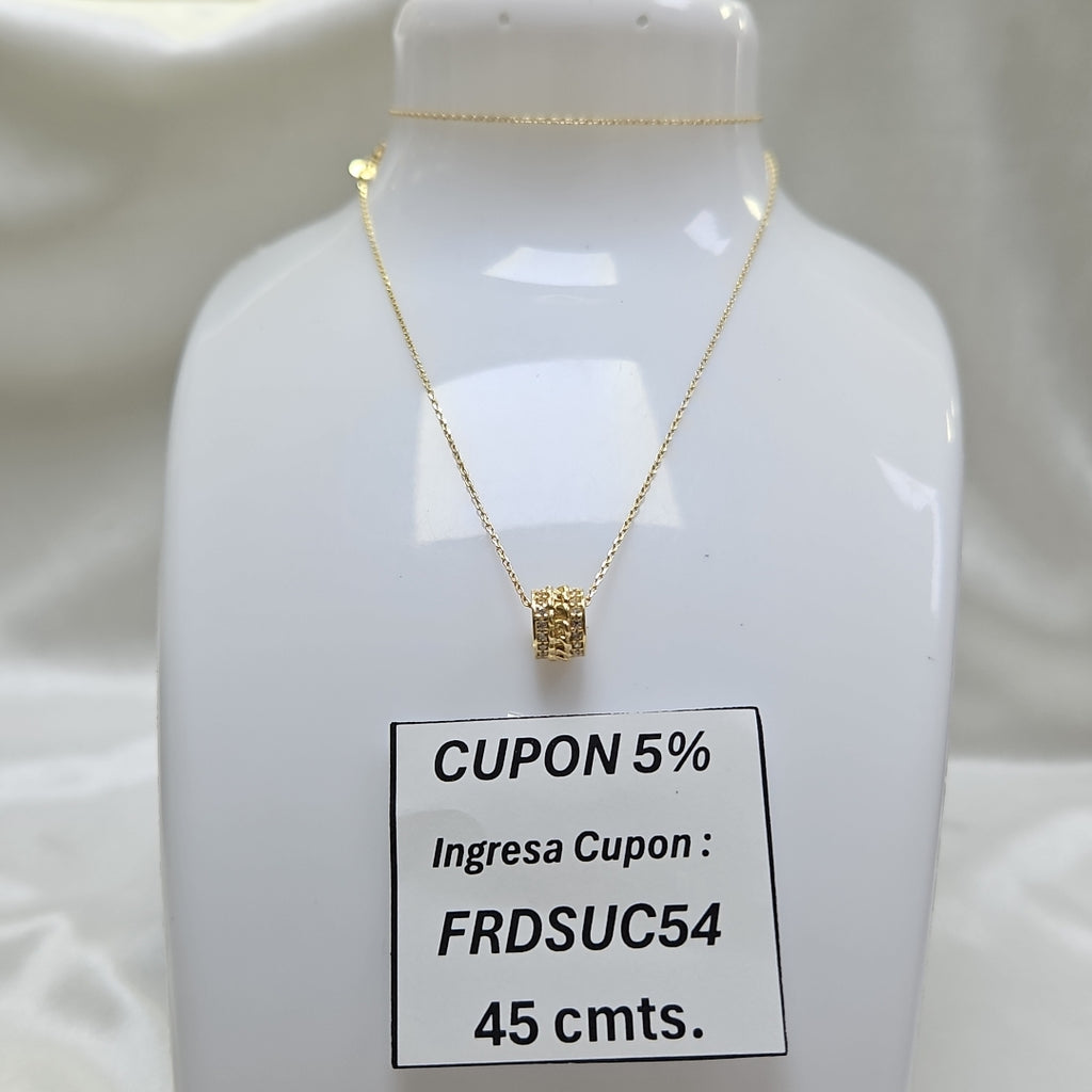 GARGANTILLAS ORO 14K 2.8 (NUEVO)
