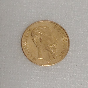 MEDALLA PERSONAL ORO 21 K 0,40 GRMS (SEMINUEVO)
