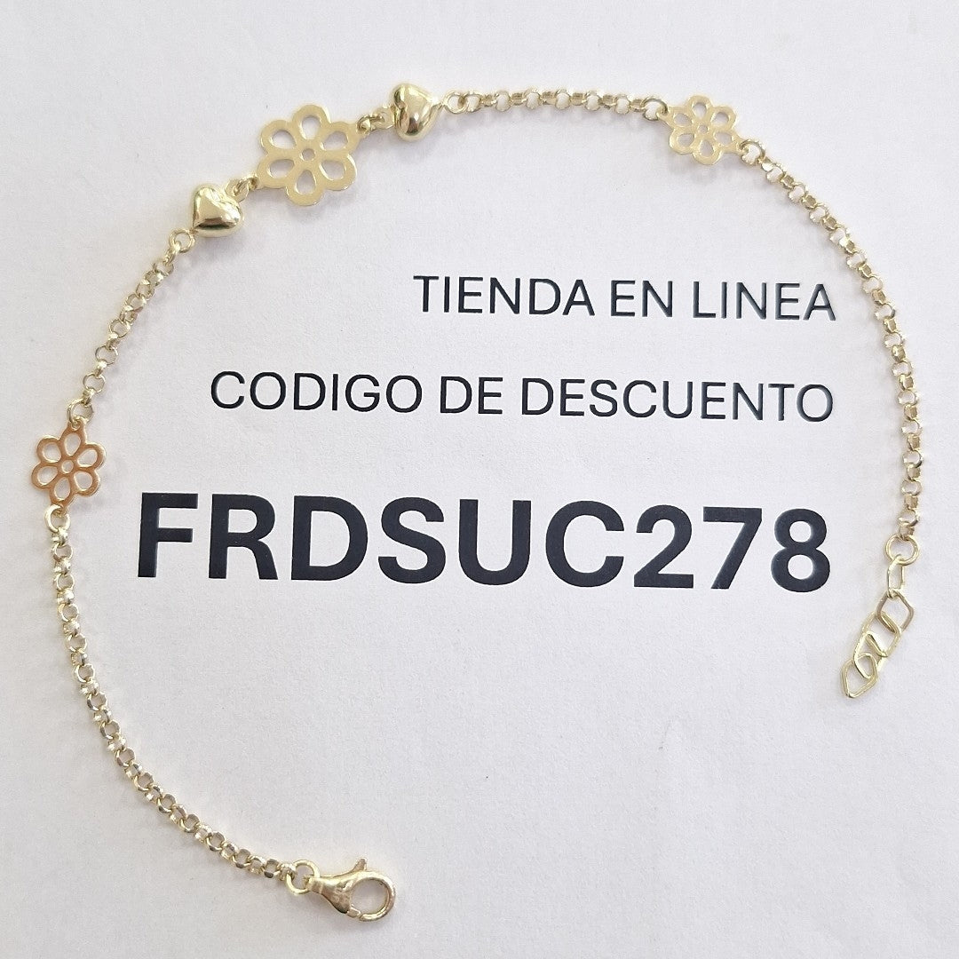 PULSERAS DAMA ORO 10K 2.2 (NUEVO)