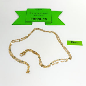 CADENA ORO 14 K 1.6 GRMS (SEMINUEVO)