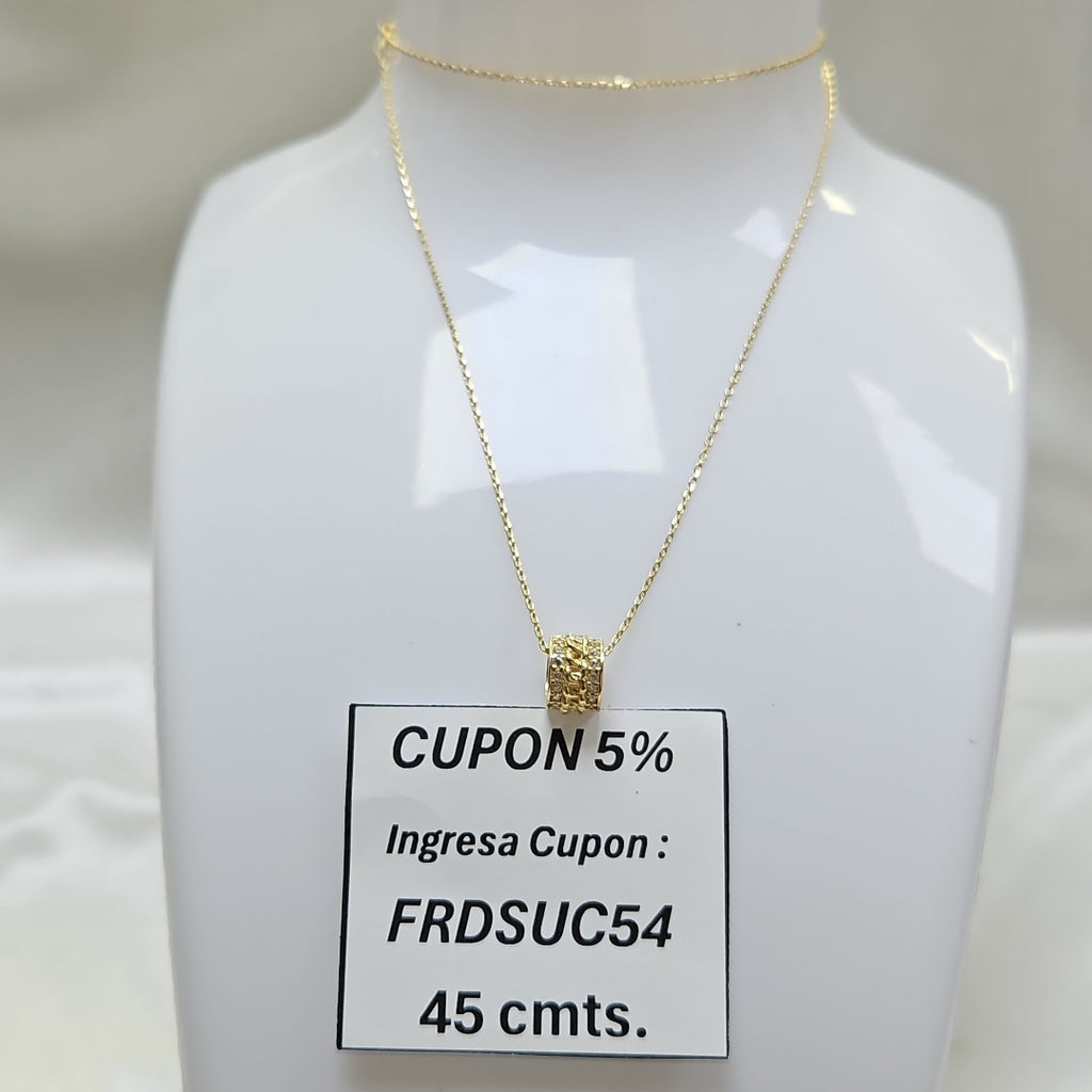 GARGANTILLAS ORO 14K 2.8 (NUEVO)