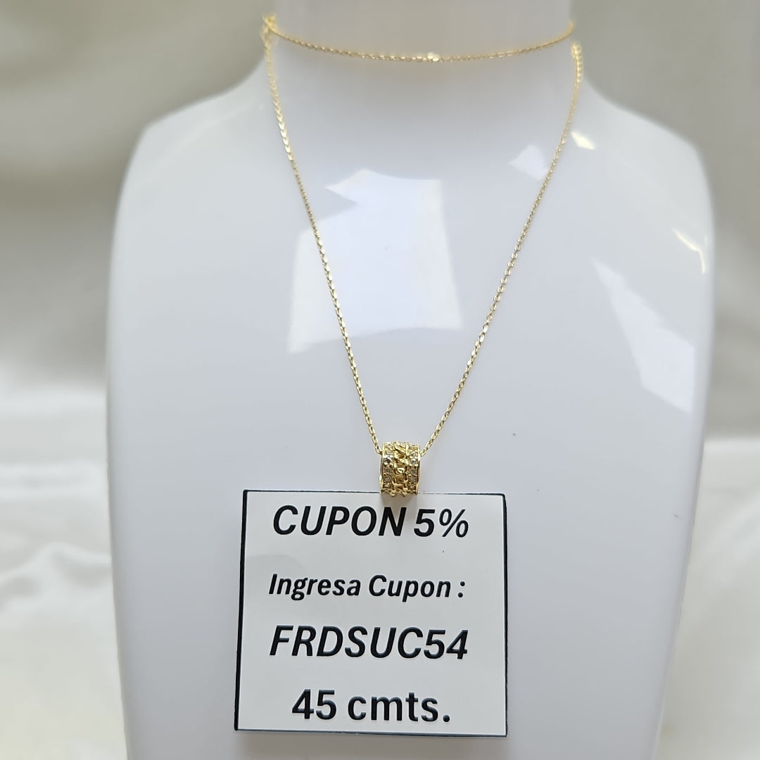 GARGANTILLAS ORO 14K 2.8 (NUEVO)