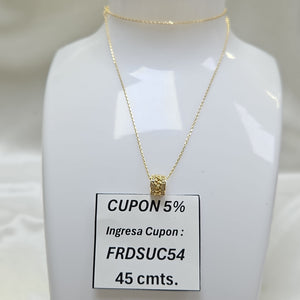 GARGANTILLAS ORO 14K 2.8 (NUEVO)