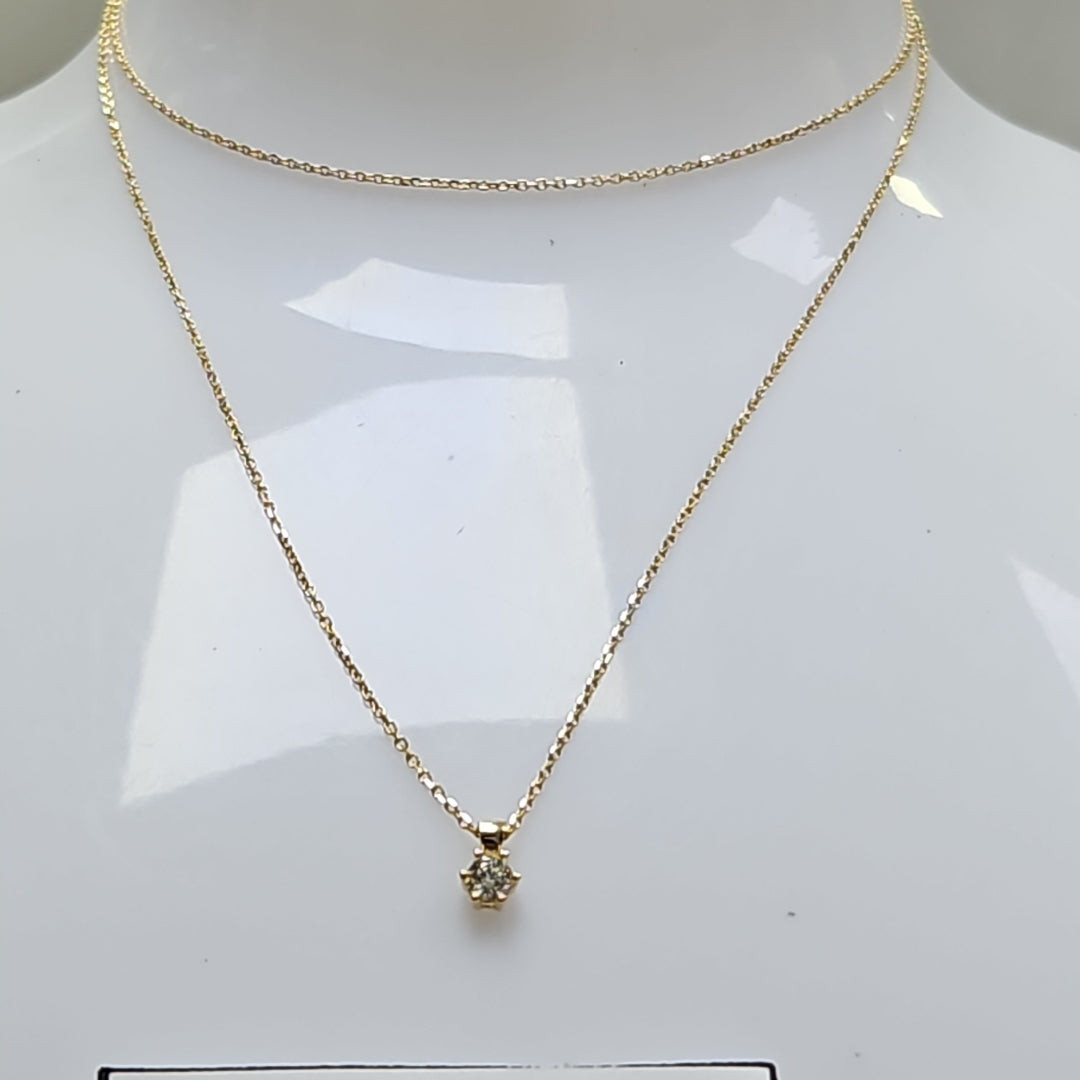 GARGANTILLAS ORO 14K 1.4 (NUEVO)