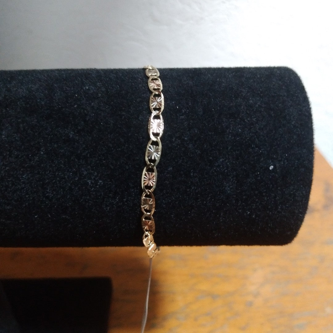 PULSERA GUCHI 14K 18 CM 2.9 GR (NUEVO)
