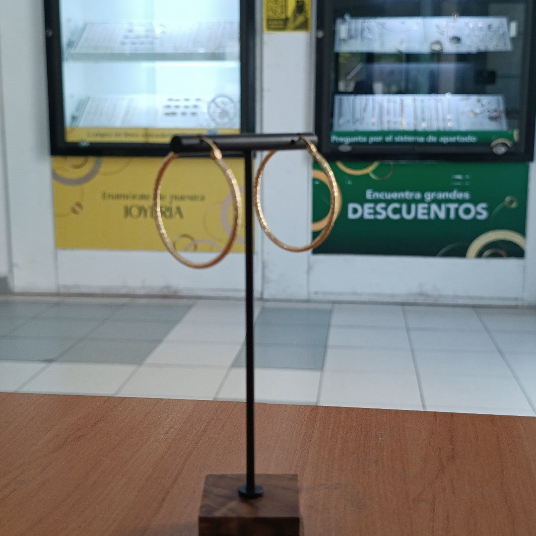 ARRACADAS PAR ORO 10 K 2.9 GRMS (SEMINUEVO)